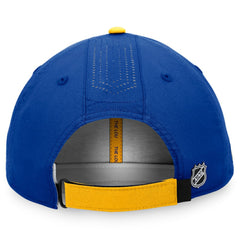 St. Louis Blues Fanatics Authentic Pro Rink Pinnacle Adjustable Hat
