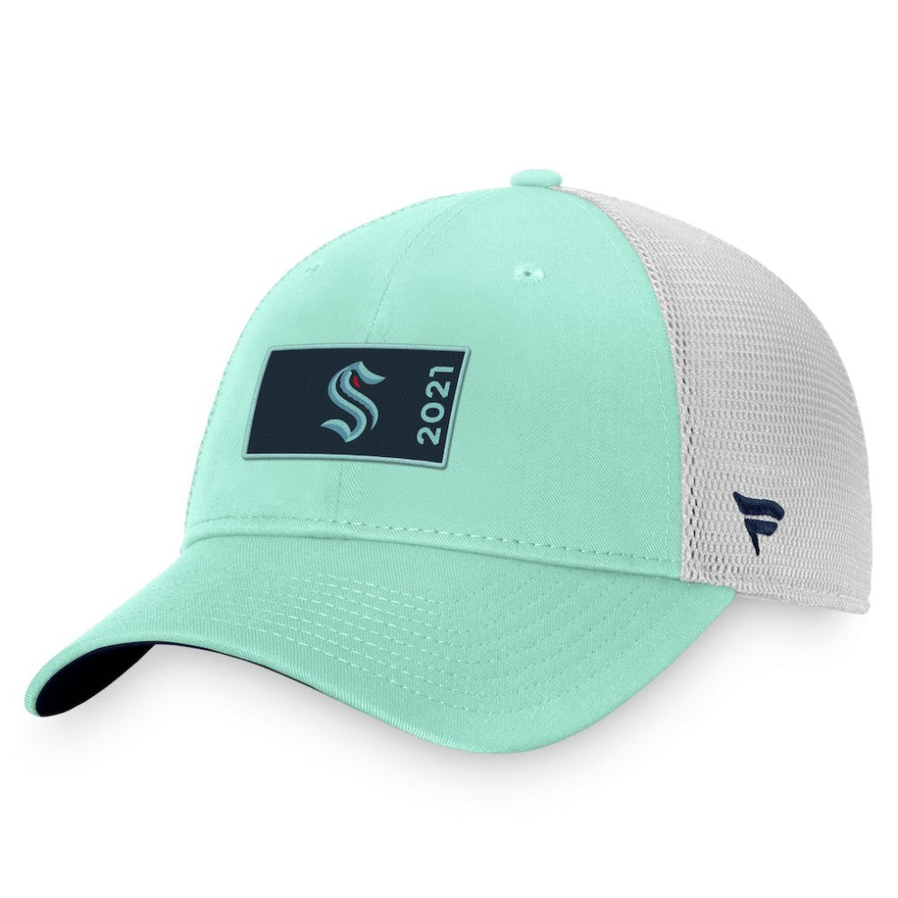 Seattle Kraken Fanatics Authentic Pro Rink Trucker Snapback Hat