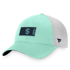 Seattle Kraken Fanatics Authentic Pro Rink Trucker Snapback Hat