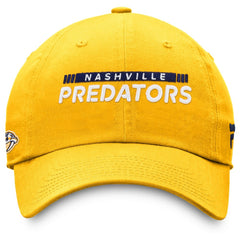 Nashville Predators Fanatics Authentic Pro Rink Adjustable Hat