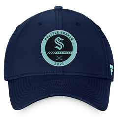 Seattle Kraken Fanatics 2021 Authentic Pro Training Camp Flex Hat
