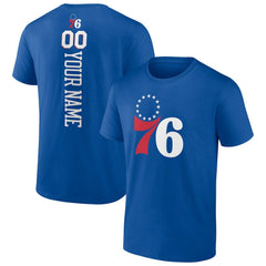 Philadelphia 76ers Personalized Playmaker Team T-Shirt - Royal online