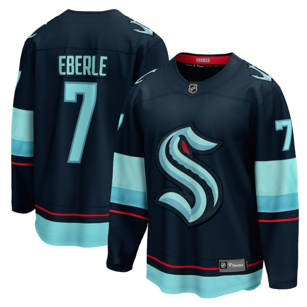 Jordan Eberle Seattle Kraken Fanatics Home Breakaway Player Jersey