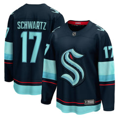 Jaden Schwartz Seattle Kraken Fanatics Home Breakaway Player Jersey