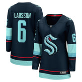 Adam Larsson Seattle Kraken Fanatics Women's Home Breakaway Player Jersey
