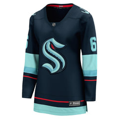 Adam Larsson Seattle Kraken Fanatics Women's Home Breakaway Player Jersey