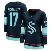 Jaden Schwartz Seattle Kraken Fanatics Women's Home Breakaway Player Jersey