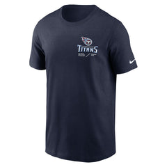 NFL Tennessee Titans Sideline Infograph Lockup Performance T-Shirt