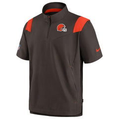 NFL Cleveland Browns Sideline Coaches Chevron Lockup Pullover Top