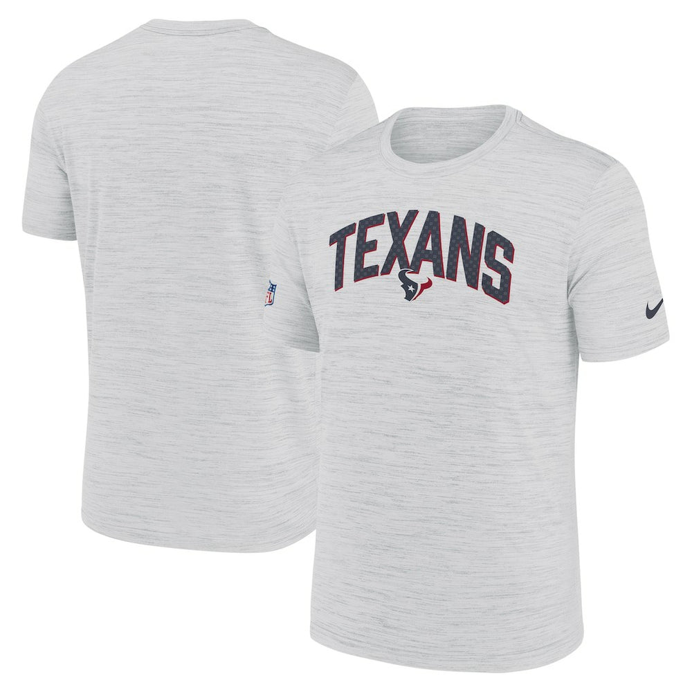 NFL Houston Texans Sideline Velocity Athletic Stack Performance T-Shirt