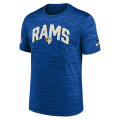 NFL Los Angeles Rams Sideline Velocity Athletic Stack Performance T-Shirt