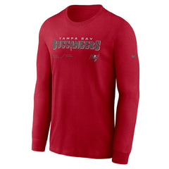 NFL Tampa Bay Buccaneers Sideline Infograph Lock Up Performance Long Sleeve T-Shirt