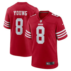 NFL San Francisco 49ers Steve Young Retired Game Player Jersey
