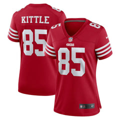 NFL San Francisco 49ers George Kittle Women's Team Game Player Jersey