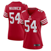 NFL San Francisco 49ers Fred Warner Women's Game Player Jersey