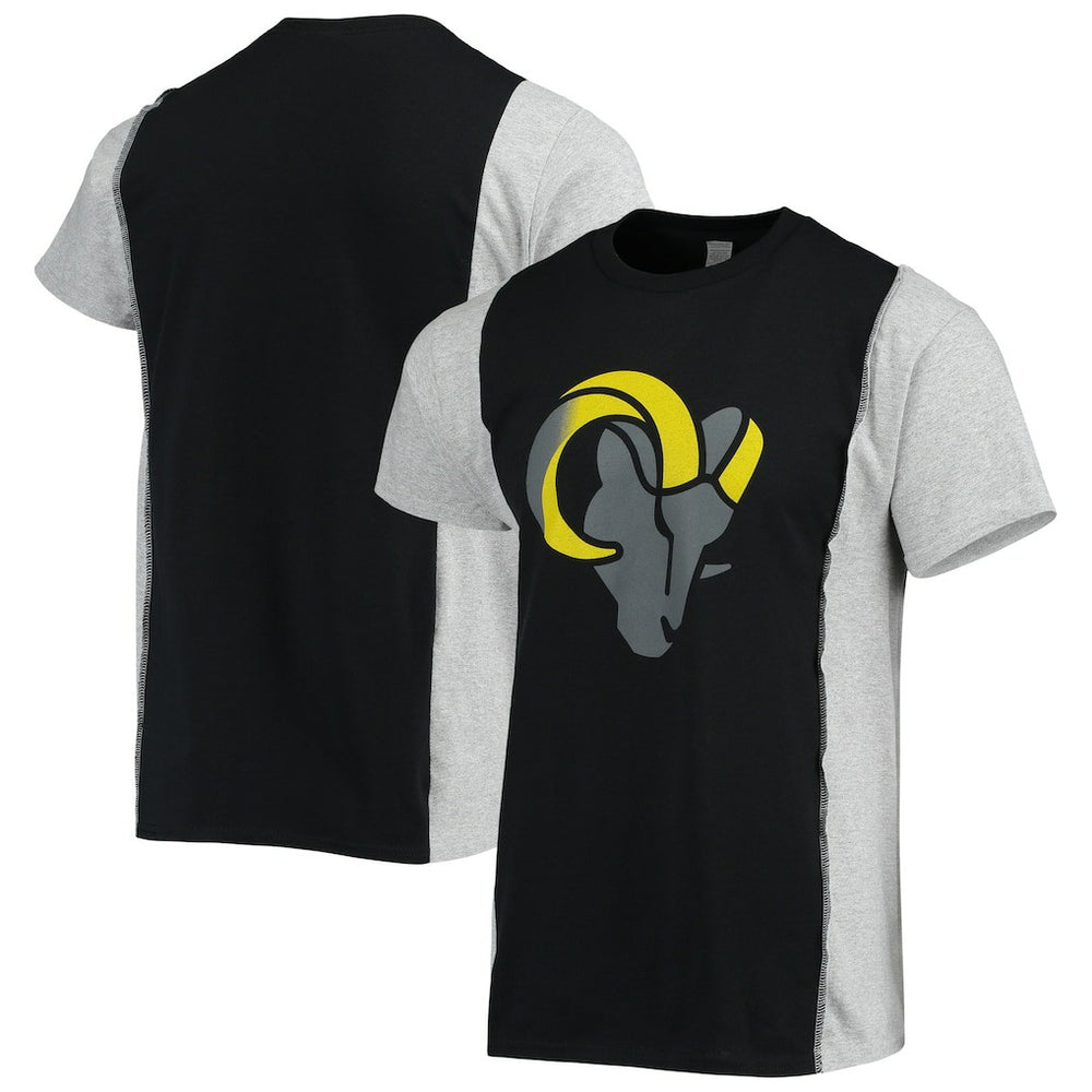 NFL Los Angeles Rams Refried Apparel Sustainable Split T-Shirt