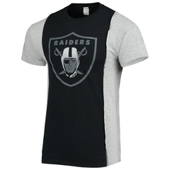 NFL Las Vegas Raiders Refried Apparel Sustainable Split T-Shirt
