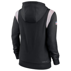 NFL Atlanta Falcons Women's Sideline Stack Performance Pullover Hoodie