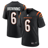 NFL Cincinnati Bengals Jake Browning Game Jersey