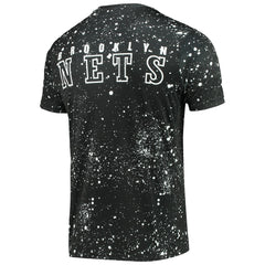 Brooklyn Nets FISLL Splatter Print T-Shirt - Black sale