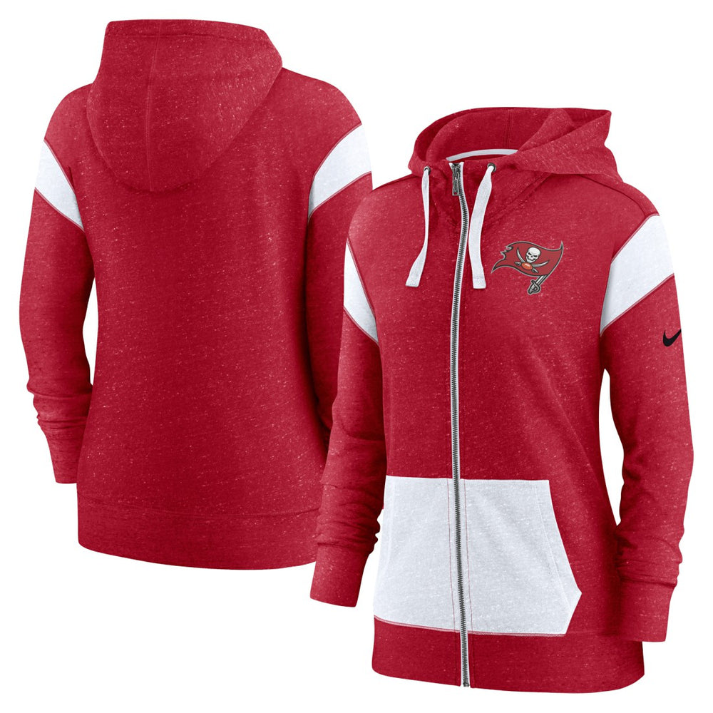 NFL Tampa Bay Buccaneers Women's Monaco Lightweight Full-Zip Hoodie