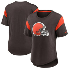 NFL Cleveland Browns Women's Primary Logo Fashion Top