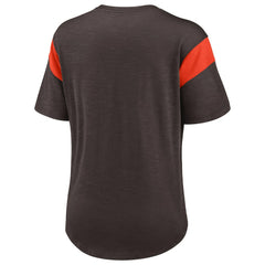 NFL Cleveland Browns Women's Primary Logo Fashion Top
