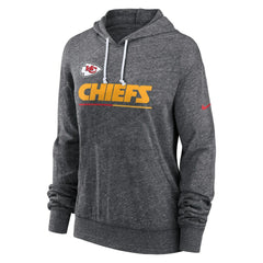 NFL Kansas City Chiefs Women's Team Spirit Gym Vintage Lightweight Hoodie Top