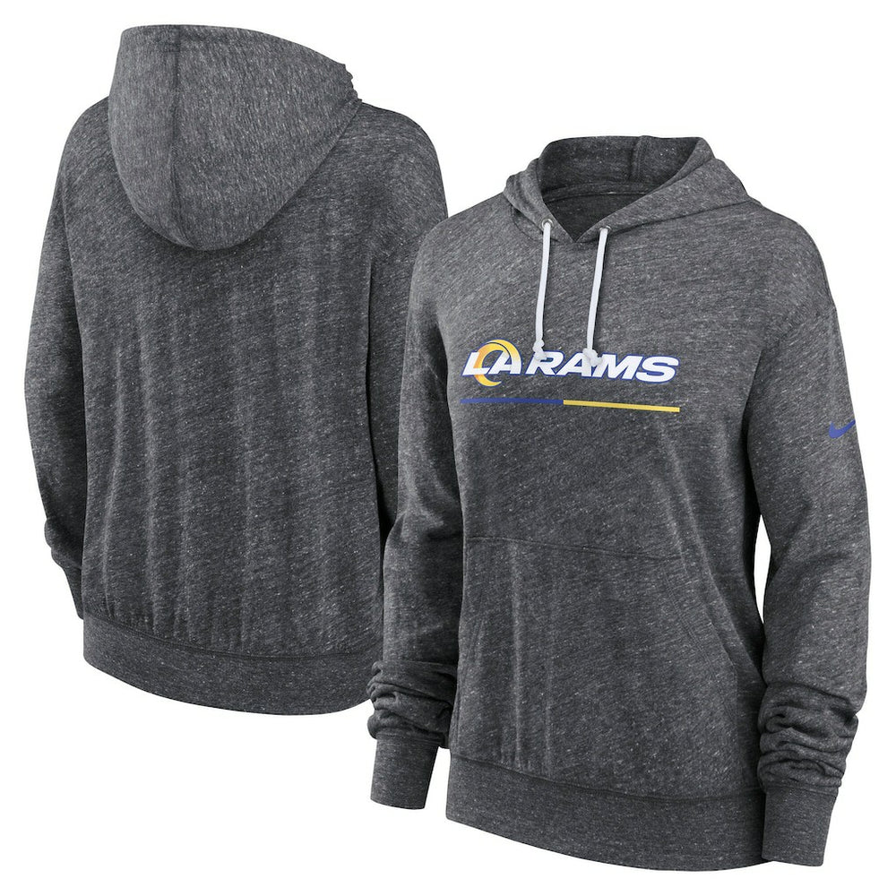 NFL Los Angeles Rams Women's Team Spirit Gym Vintage Lightweight Hoodie Top