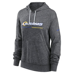 NFL Los Angeles Rams Women's Team Spirit Gym Vintage Lightweight Hoodie Top