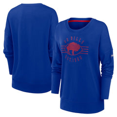 NFL Buffalo Bills Women's Rewind Playback Icon Performance Pullover Sweatshirt