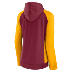 NFL Washington Commanders Women's End Around Lightweight Raglan Full-Zip Hoodie Jacket