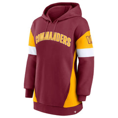 NFL Washington Commanders Women's Lock It Down Pullover Hoodie