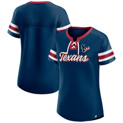 NFL Houston Texans Women's Original State Lace-Up T-Shirt