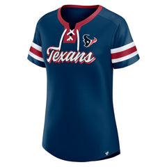 NFL Houston Texans Women's Original State Lace-Up T-Shirt