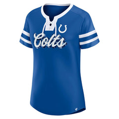 NFL Indianapolis Colts Women's Original State Lace-Up T-Shirt
