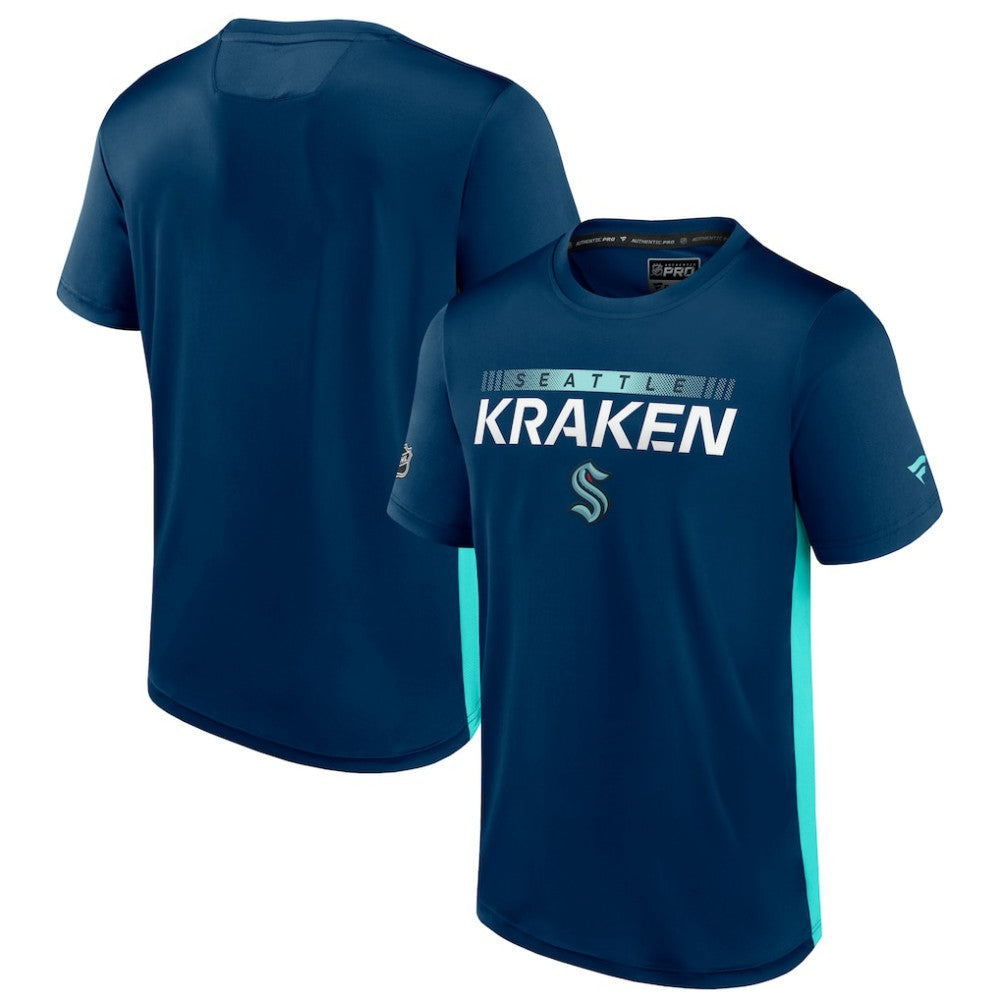 Seattle Kraken Fanatics Authentic Pro Rink Tech T-Shirt