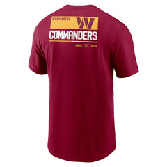 NFL Washington Commanders Team Incline T-Shirt