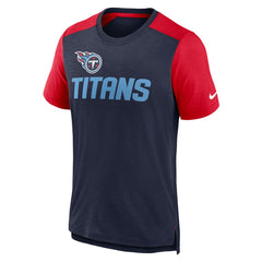 NFL Tennessee Titans Color Block Team Name T-Shirt