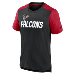 NFL Atlanta Falcons Color Block Team Name T-Shirt