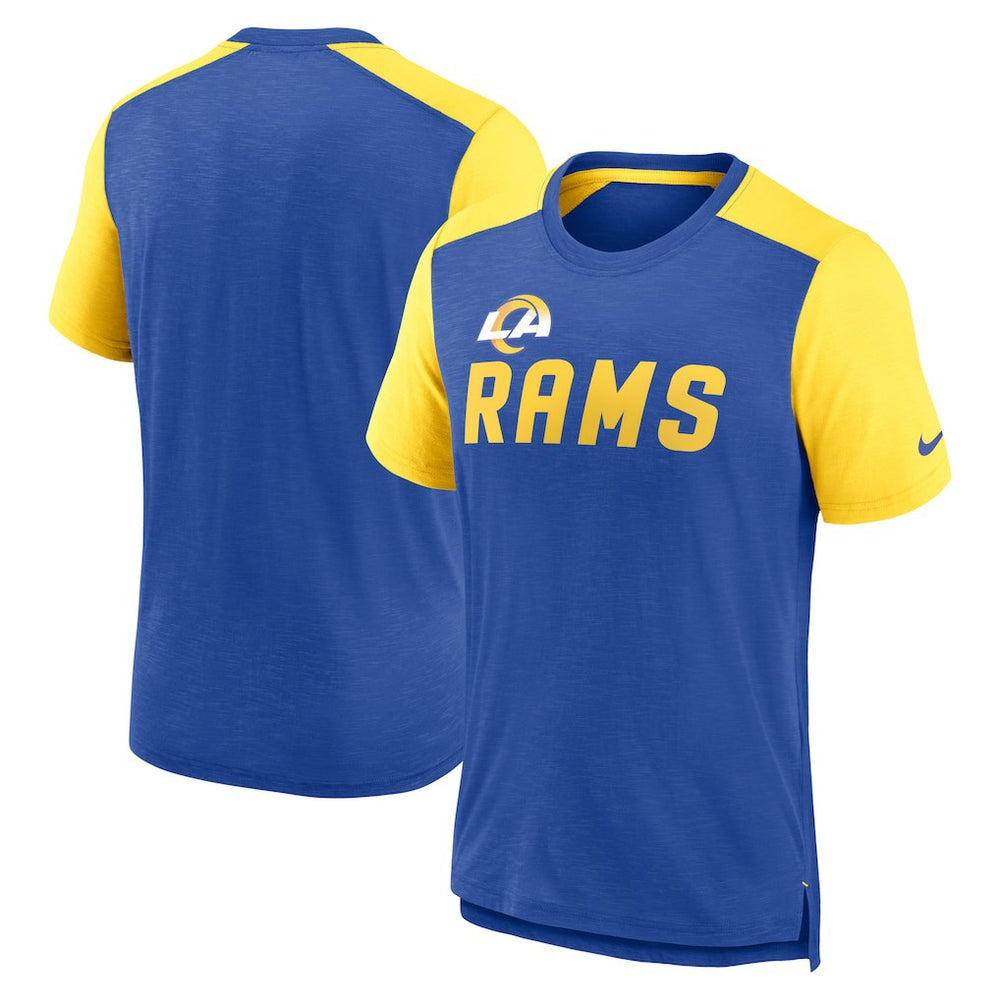 NFL Los Angeles Rams Color Block Team Name T-Shirt