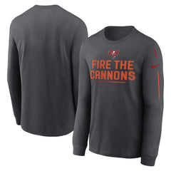 NFL Tampa Bay Buccaneers Team Slogan Long Sleeve T-Shirt