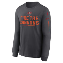 NFL Tampa Bay Buccaneers Team Slogan Long Sleeve T-Shirt