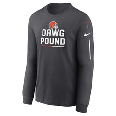 NFL Cleveland Browns Team Slogan Long Sleeve T-Shirt