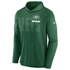 NFL New York Jets Lightweight Performance Hooded Long Sleeve T-Shirt