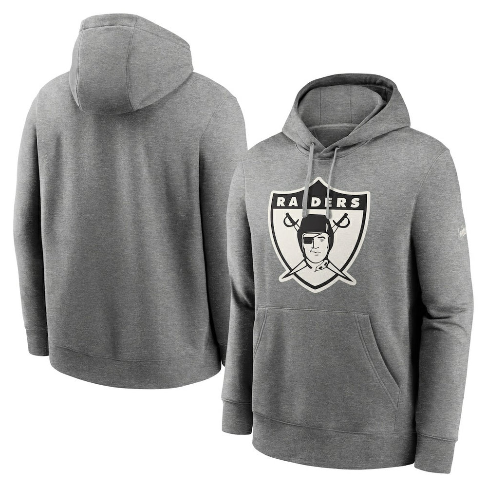 NFL Las Vegas Raiders Oakland Raiders Rewind Club Fleece Pullover Hoodie