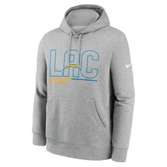 NFL Los Angeles Chargers City Code Club Fleece Pullover Hoodie