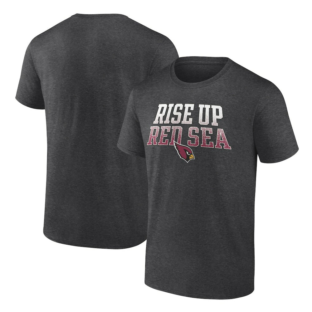 NFL Arizona Cardinals Big & Tall Rise Up Red Sea Statement T-Shirt