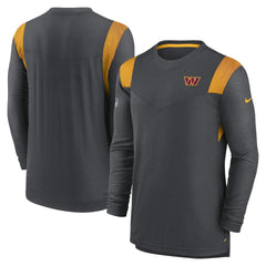 NFL Washington Commanders Sideline Tonal Logo Performance Player Long Sleeve T-Shirt