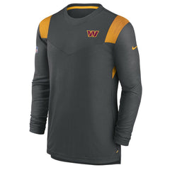 NFL Washington Commanders Sideline Tonal Logo Performance Player Long Sleeve T-Shirt